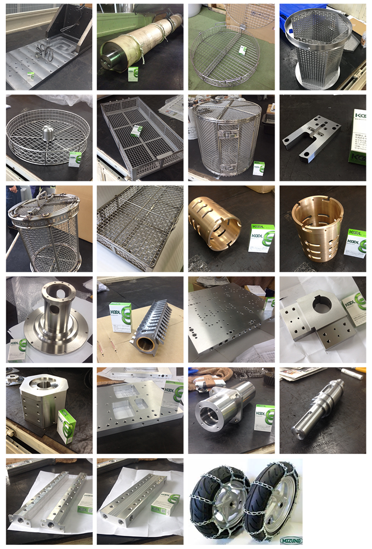 精密加工部品および、その他加工品について